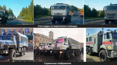 В РФ заметили военную технику на дорогах в направлении Беларуси