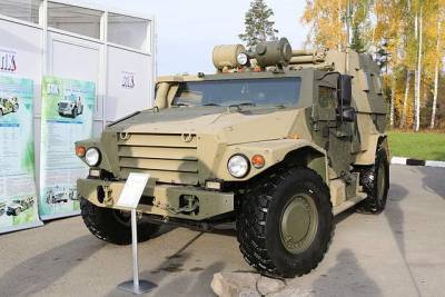 Российский бронеавтомобиль «Волк» получил противоминную защиту
