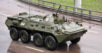 В Беларуси заметили колонну военной техники: ехала со стороны России - видео