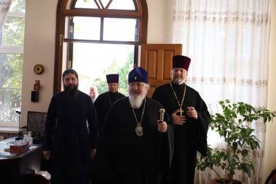 Митрополит Кирилл впервые посетил Екатеринодарскую духовную семинарию в качестве управляющего