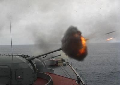 Корабли Тихоокеанского флота провели стрельбы, используя для наведения БЛА