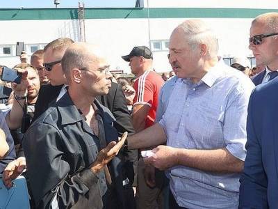 Турне по бастующим предприятиям: Лукашенко «по-мужски поговорил» с работниками МАЗа (видео)
