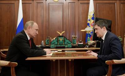 Махонин доложил Путину об экономической ситуации в Пермском крае