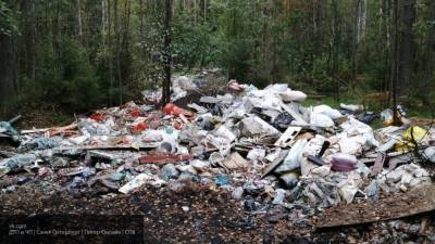 Украинцы завалили мусором "Вольногорские Мальдивы"