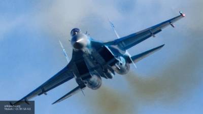 Су-27 перехватил над Балтийским морем самолет США