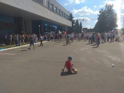 Ведущие государственного БелТВ официально объявили забастовку. Фото, видео