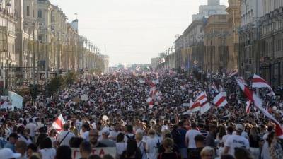 Протесты в Белоруссии: две стороны одной медали или, как прошли митинги оппонентов