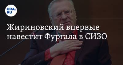 Жириновский впервые навестит Фургала в СИЗО