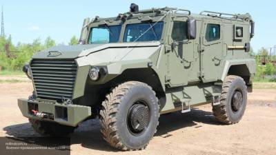 Новый российский броневик "Ласок 4" легко поместится в военных вертолетах