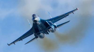 Российский Су-27 перехватил самолет-разведчик ВВС США над Балтийским морем