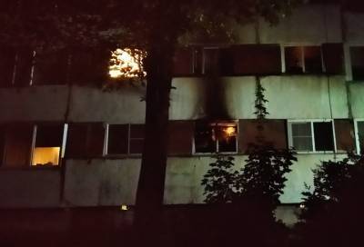 Во Всеволожске из-за пожара в доме эвакуировали жильцов