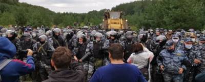 Полиция Башкирии задержала более 70 активистов на горе Куштау