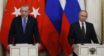 Эрдоган обсудил с Путиным Восточное Средиземноморье и Ливию
