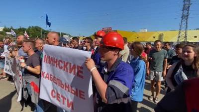 В Белоруссии уже неделю продолжаются массовые акции протеста