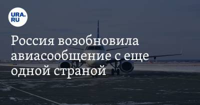 Россия возобновила авиасообщение с еще одной страной. Туда пустят не всех