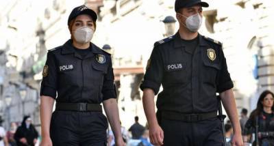 Полиция усиливает контроль за карантинным режимом в Баку