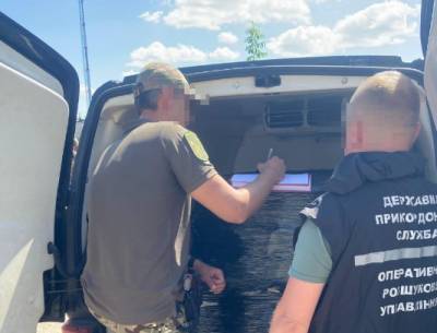 В Лисичанске задержали "алкокурьера": контрафактный алкоголь изъят пограничниками