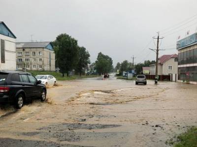 В Биробиджане введен режим ЧС из-за наводнения: затоплены 350 домов