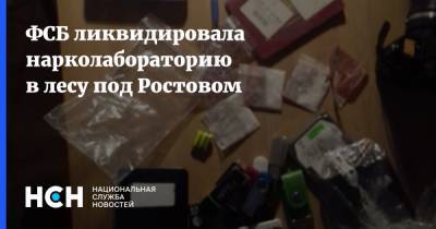 ФСБ ликвидировала нарколабораторию в лесу под Ростовом