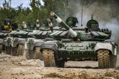 Танковая дивизия ЦВО поднята «в ружье» и покинула места постоянной дислокации