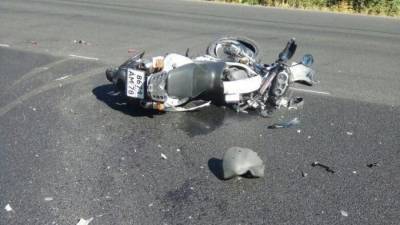 Водитель мотоцикла погиб в жестком ДТП на Выборгском шоссе