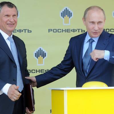 Владимир Путин встретился с главой «Роснефти» Игорем Сечиным