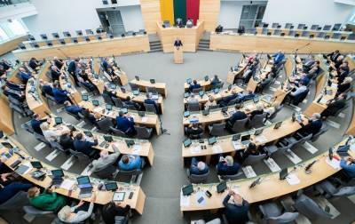 Сейм Литвы не признает результаты выборов в Беларуси