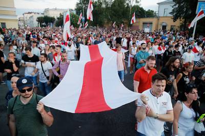 В Белоруссии завели дело из-за бело-красно-белого флага