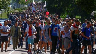 Министр здравоохранения Белоруссии обратился к протестующим