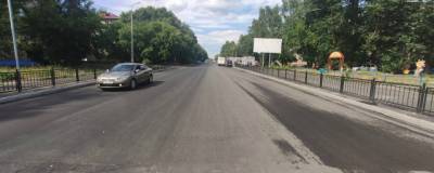 В Омске подтопило недавно отремонтированную улицу Бархатовой
