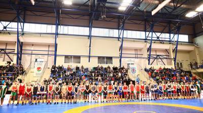 Команда Минской области победила на молодежном чемпионате Беларуси по греко-римской борьбе