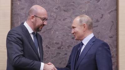 В Кремле рассказали о разговоре Путина и главы Евросовета