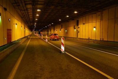В тоннеле петербургской дамбы на неделю ограничат движение
