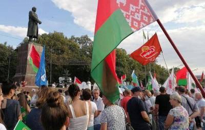 Митинги в поддержку Лукашенко прошли в белорусских Могилёве и Гомеле
