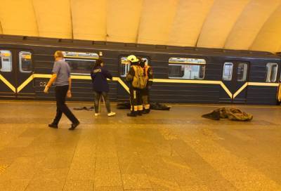 Девушка погибла под поездом на станции метро «Проспект Большевиков»