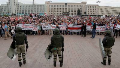 Белорусские силовики отказались присоединиться к протестующим