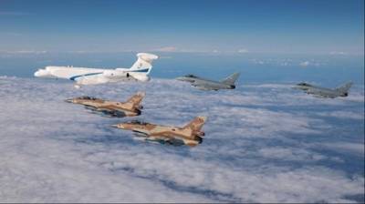 Видео: самолеты ВВС ЦАХАЛа пролетели над концлагерем Дахау в Германии