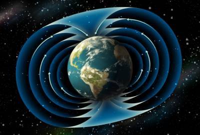 В магнитном поле Земли обнаружена вмятина, пропускающая излучение
