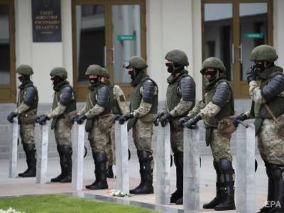 В МВД Беларуси заявили, что не собираются публично осуждать своих коллег за действия на митингах