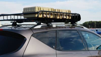 В ГИБДД отреагировали на сообщения о штрафах за багажник на крыше машины