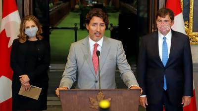 Трюдо объявил о приостановке работы парламента Канады