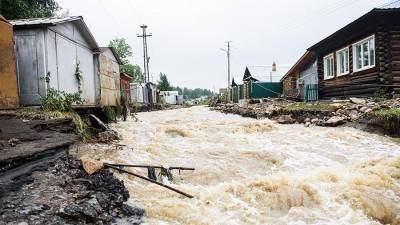 В Хабаровском крае из-за дождей подтопило 17 дворов