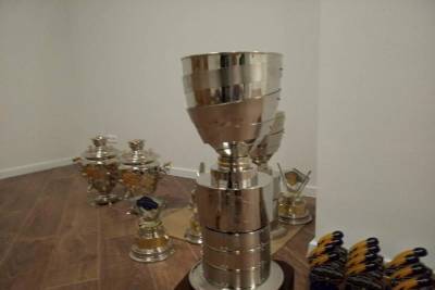 Появились фото кубка, которым наградят победителей по хоккею в Туле