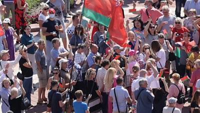 Очередной митинг в центре Минска прошел без задержаний