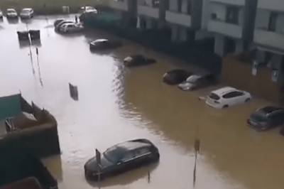 В Словакии ливни затопили улицы и здания: в одном из городов ситуация критическая