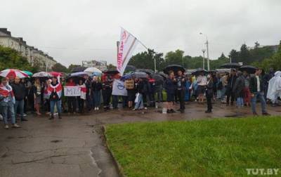ОМОН разогнал протестующих у Минского тракторного завода