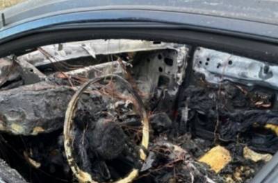 Полиция закрыла уголовное дело по пожогу машины Алексея Самкаева