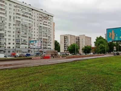 Ремонт участка улицы Комсомольской в Уфе длиной 3,8 километра завершат осенью 2021 года