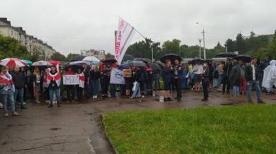 Силовики разогнали активистов у Минского тракторного завода