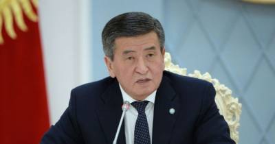 Жээнбеков указал на важность демаркации границы с Таджикистаном